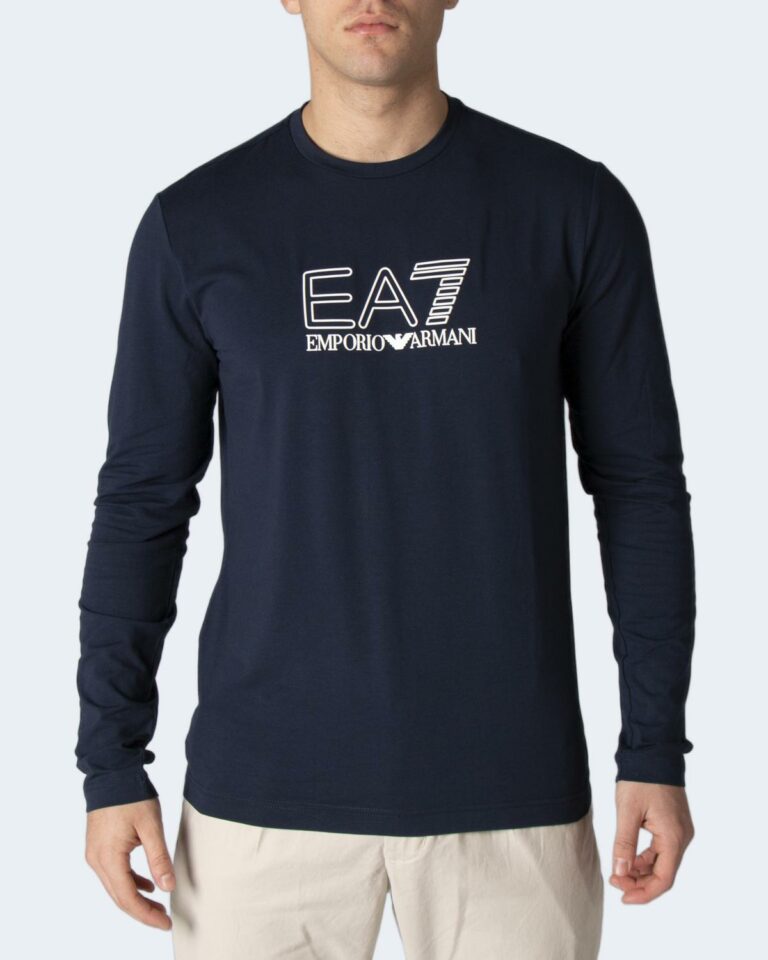 T-shirt manica lunga EA7 T-SHIRT 3LPT64 PJ03Z Blu - Foto 1