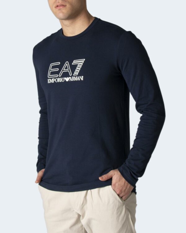 T-shirt manica lunga EA7 T-SHIRT 3LPT64 PJ03Z Blu - Foto 4