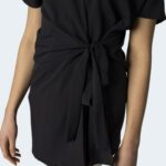 Blusa manica corta Lola-Sandro Ferrone CON SPACCHI Nero - Foto 2