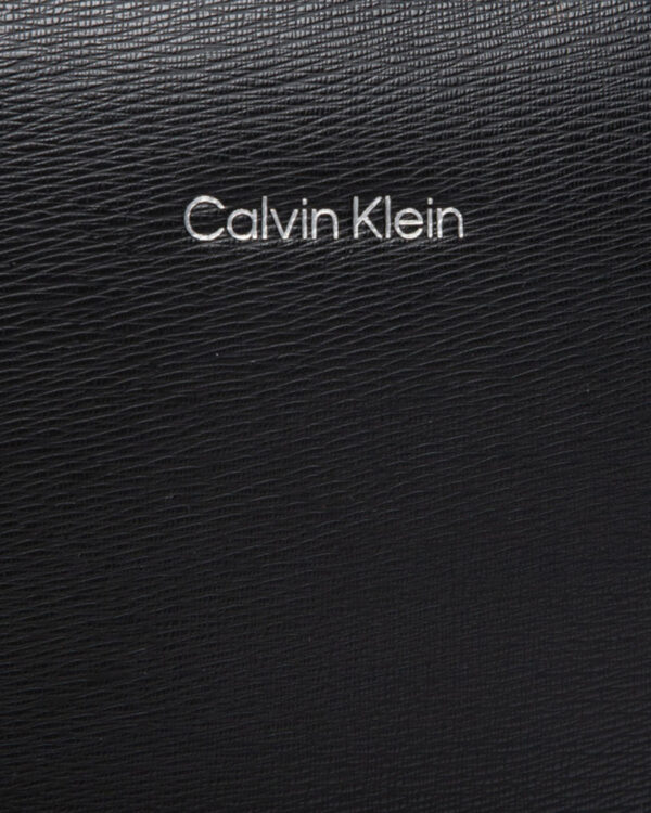 Borsa Calvin Klein MINIMALISM FLATPACK Nero - Foto 5