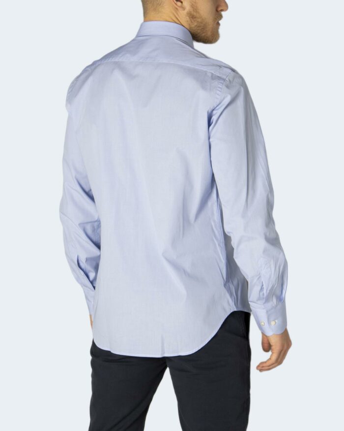 Camicia manica lunga Alviero Martini Prima Classe REGULAR FIT SHIRT Blu Chiaro – 85901