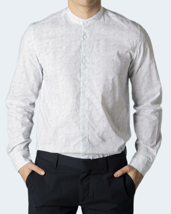 Camicia manica lunga Antony Morato MADRID STRAIGHT FIT Bianco - Foto 3
