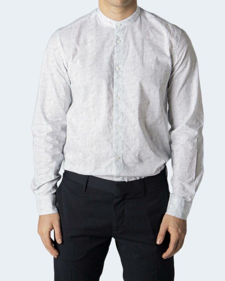 Camicia manica lunga Antony Morato MADRID STRAIGHT FIT Bianco - Foto 4