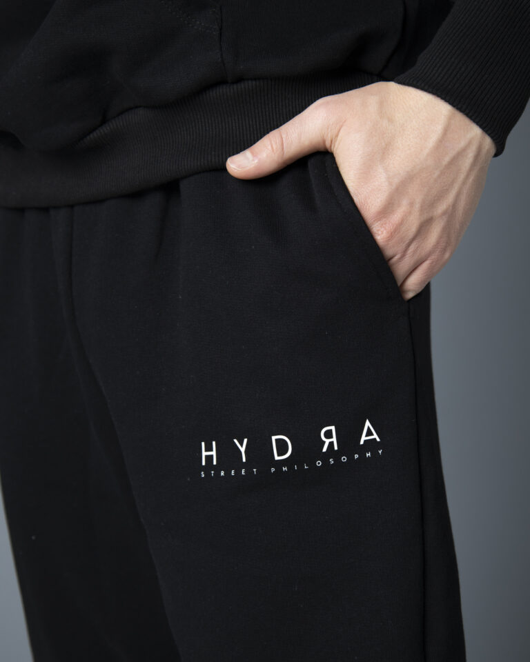Tuta Hydra Clothing STAMPA LOGO Nero - Foto 5