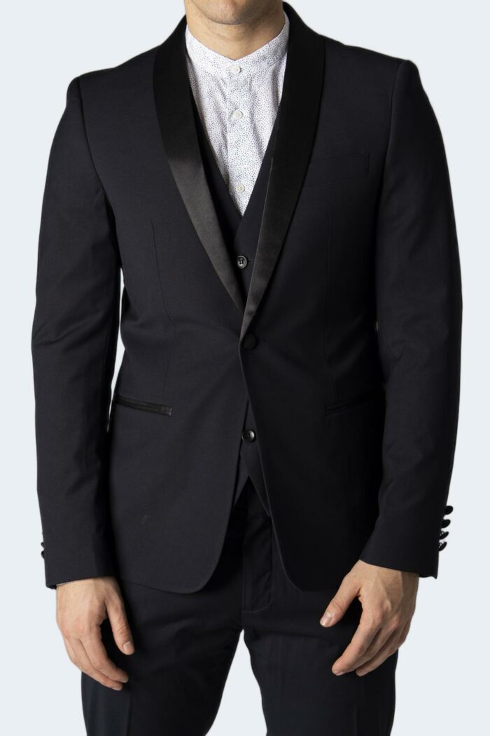 Blu Unica Selected Cravatte e accessorio sconto 50% MODA UOMO Tailleur & Completi Stampato 