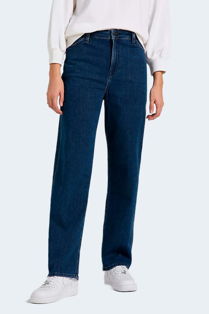 Jeans baggy Lee WIDE LEG LONG DARK TANJA Denim scuro – 86111