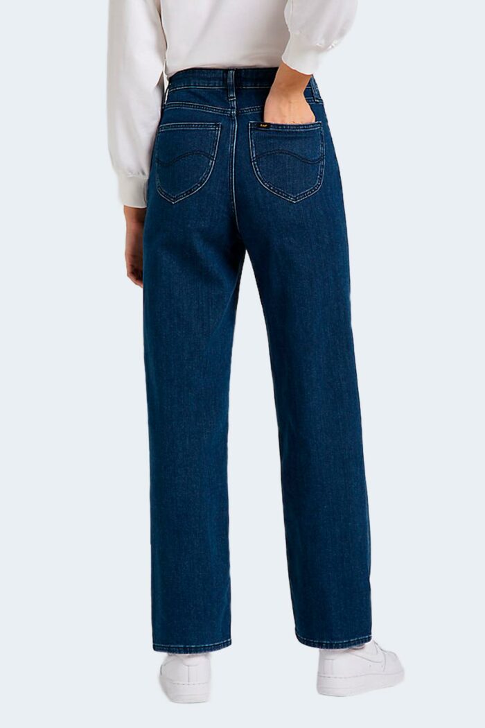 Jeans baggy Lee WIDE LEG LONG DARK TANJA Denim scuro – 86111