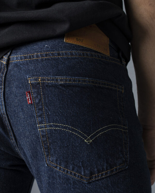 Jeans Levi's® LEVI'S® MEN'S 501® ORIGINAL JEANS - ONEWASH Denim scuro - Foto 3