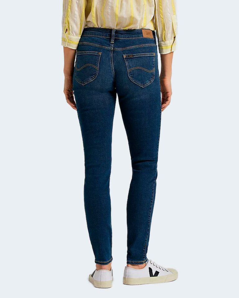 Jeans skinny Lee SCARLETT IN MID MARTHA Denim scuro - Foto 4
