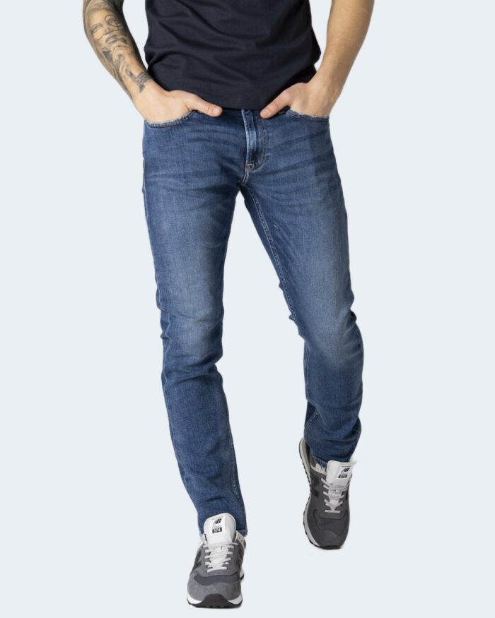 Jeans slim Calvin Klein SLIM J30J319847 Denim scuro – 81234
