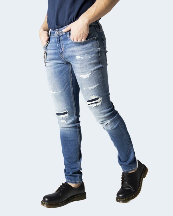 Jeans Tapered Antony Morato IGGY TAPERED FIT Blue Denim - Foto 3