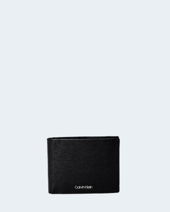 Portafoglio con portamonete Calvin Klein MINIMALISM TRIFOLD CC W/COIN Nero – 86085