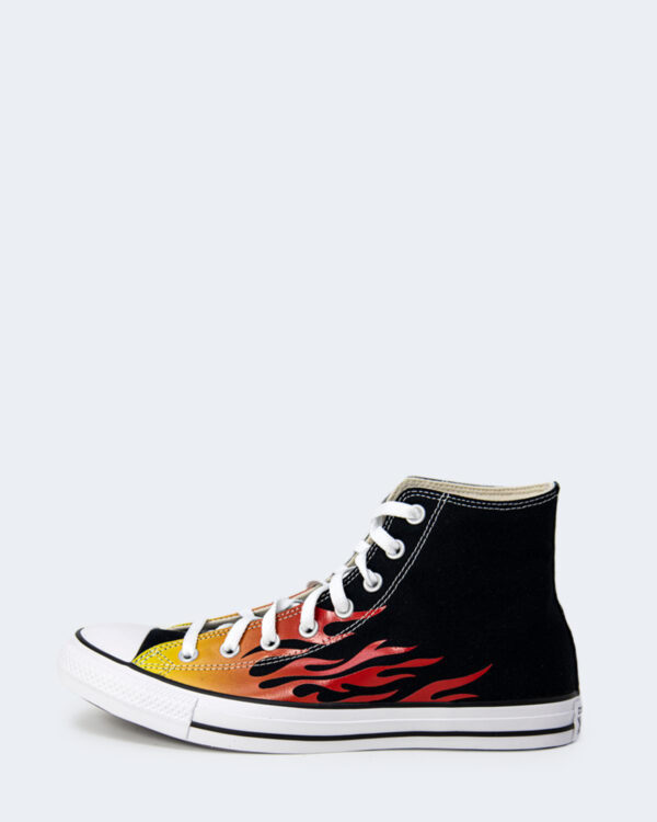 Sneakers Converse CHUCK TAYLOR ALL STAR Print Flames Nero - Foto 2