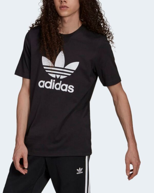 T-shirt Adidas TREFOIL T-SHIRT H06642 Nero - Foto 1