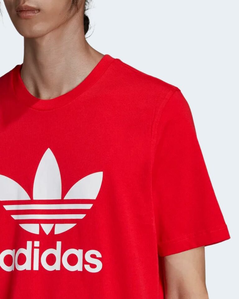 T-shirt Adidas TREFOIL T-SHIRT Rosso - Foto 3