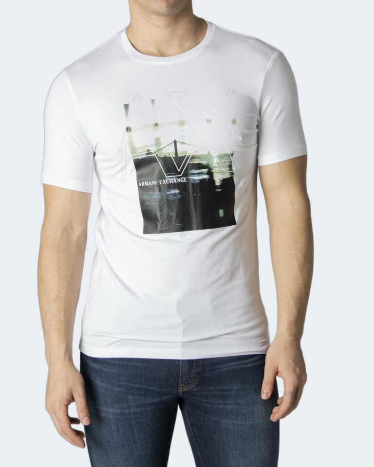 T-shirt Armani Exchange T-SHIRT 3LZTAP ZJE6Z Bianco - Foto 1
