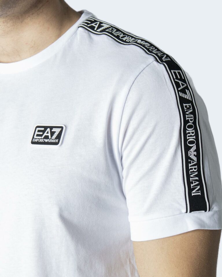T-shirt EA7 T-SHIRT 3LPT18 PJ02Z Bianco - Foto 2