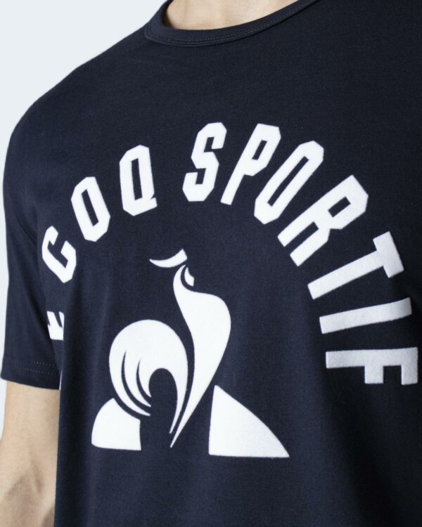 T-shirt LE COQ SPORTIF BAT TEE Blu - Foto 2