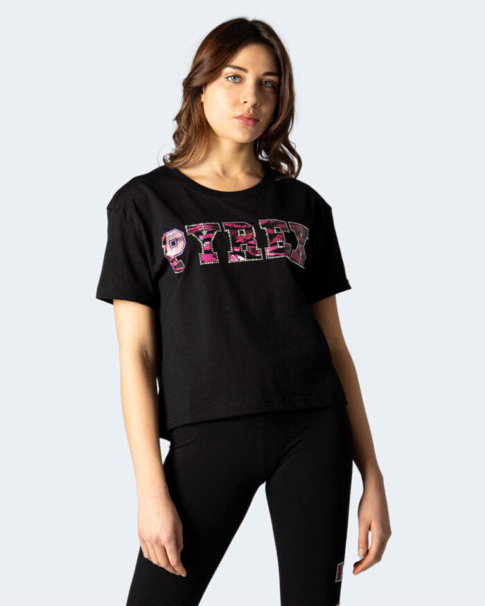 T-shirt Pyrex Maglia in jersey 22EPB43214 Nero – 82593