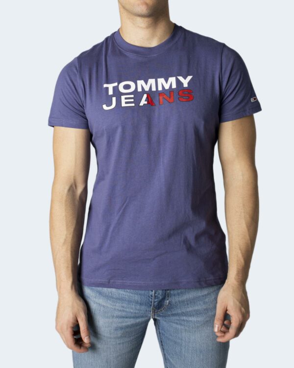T-shirt Tommy Hilfiger Jeans TJM ESSENTIAL GRAPHI Blu - Foto 1