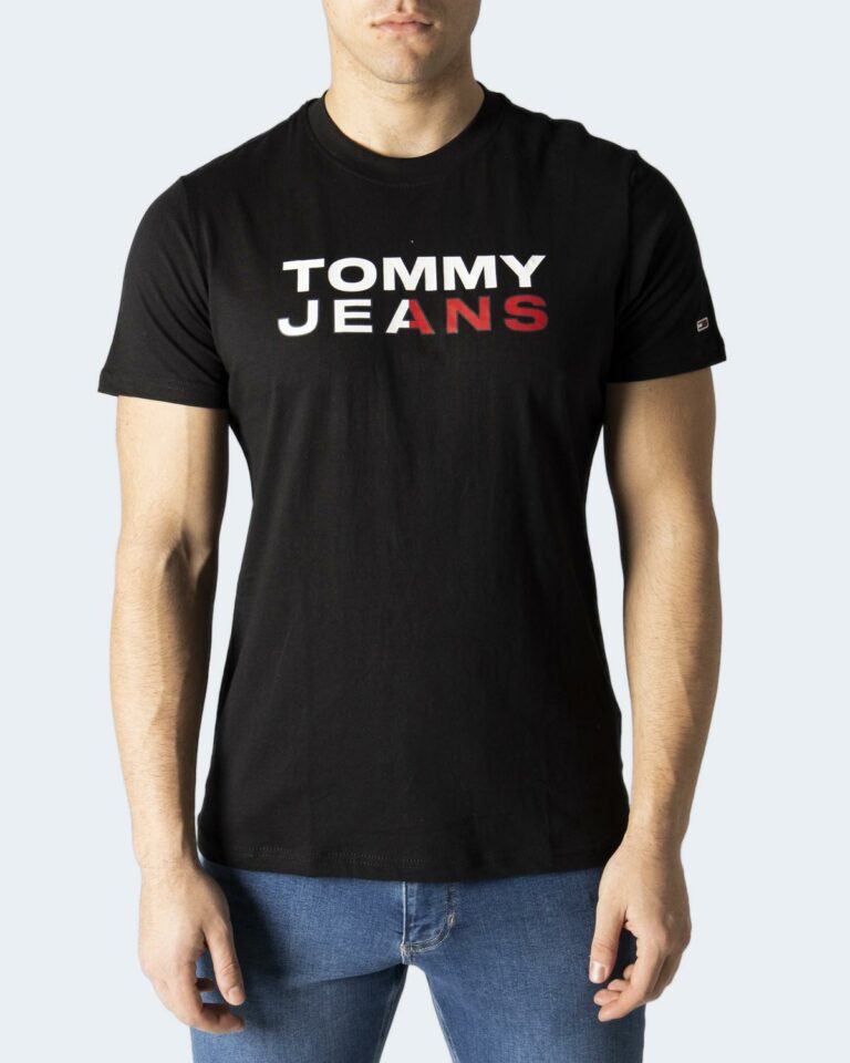 T-shirt Tommy Hilfiger Jeans TJM ESSENTIAL GRAPHI Nero - Foto 1