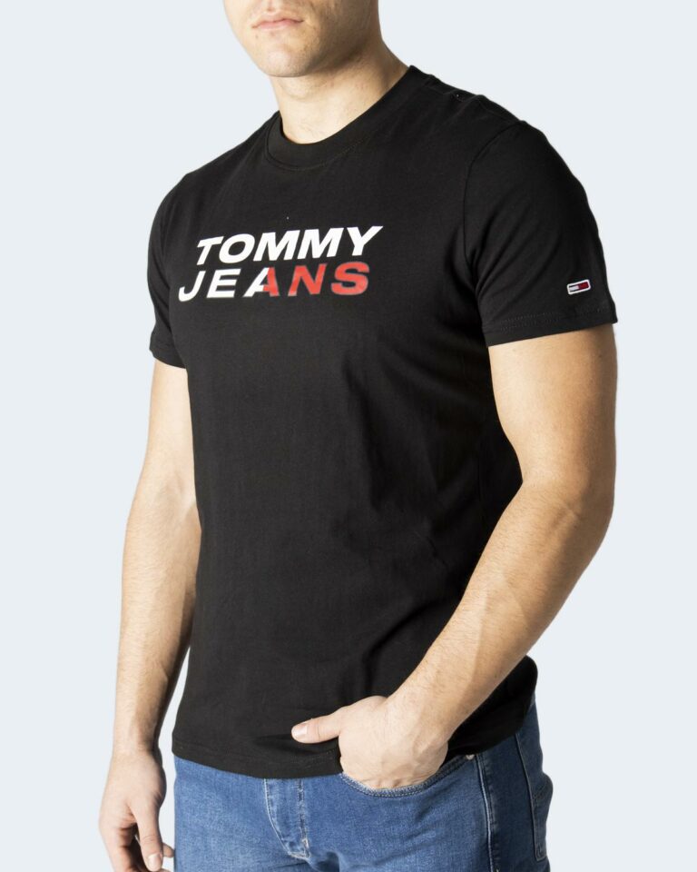 T-shirt Tommy Hilfiger Jeans TJM ESSENTIAL GRAPHI Nero - Foto 3