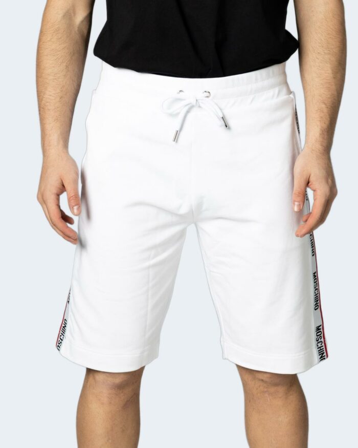 Bermuda Moschino Underwear STRETCH FLEECE Bianco – 86533
