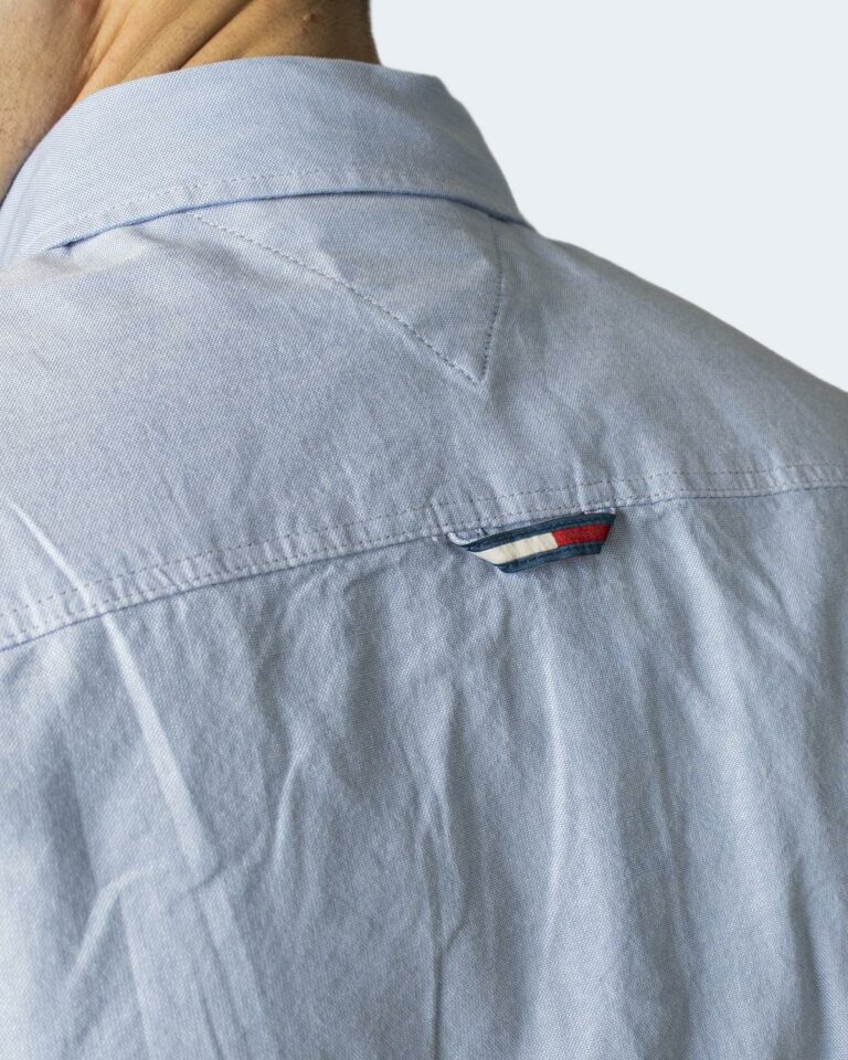 Camicia manica lunga Tommy Hilfiger Jeans TJM STRETCH OXFORD S Blu - Foto 3