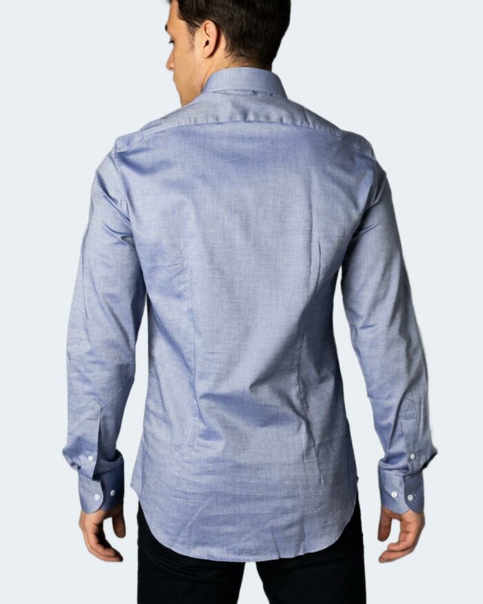 Camicia manica lunga Tommy Hilfiger CL SLIM SOLID OXFORD SHIRT Blu Chiaro – 86704