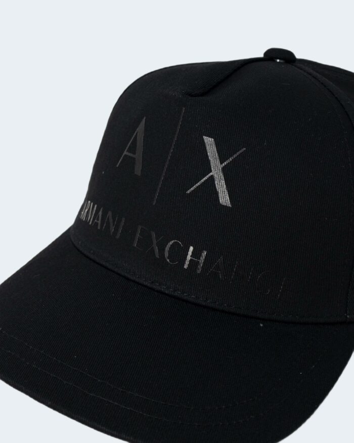 Cappello con visiera Armani Exchange BASEBALL HAT Nero – 81619