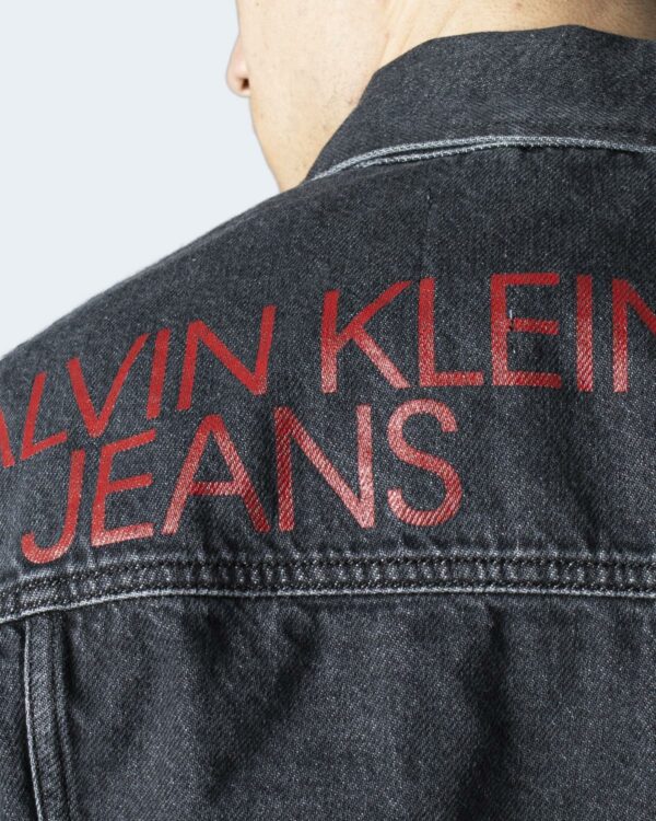 Giacchetto Calvin Klein Jeans STAMPA LOGO Nero - Foto 4