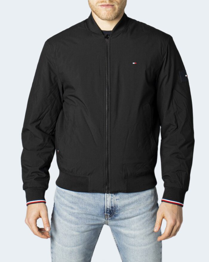 Giacchetto Tommy Hilfiger MIDWEIGHT REVERSIBLE BOMBER Nero – 86554