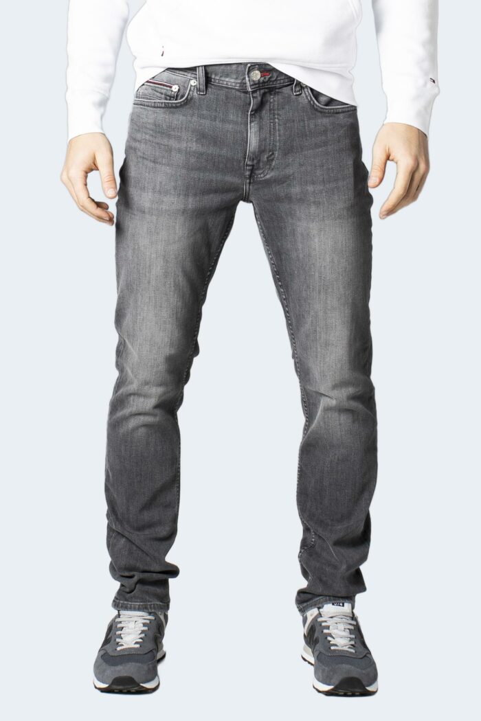 Jeans Tommy Hilfiger STRAIGHT DENTON SSTR RUSO BLACK Grigio Scuro – 86698