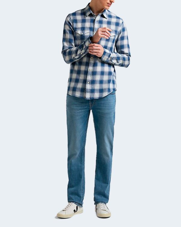 Jeans slim Lee DAREN ZIP FLY MEDIUM STRETCH IN WORN IN CODY Denim - Foto 3
