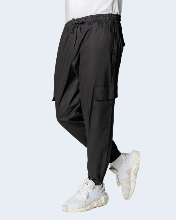 Pantaloni con cavallo basso Hydra Clothing CARGO Nero - Foto 1