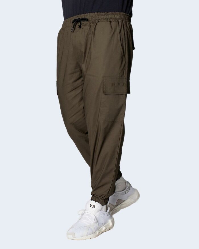 Pantaloni con cavallo basso Hydra Clothing CARGO Verde Scuro – 88411
