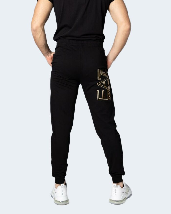 Pantaloni sportivi Ea7 TROUSER 3LPP68 PJFGZ Black gold – 82521