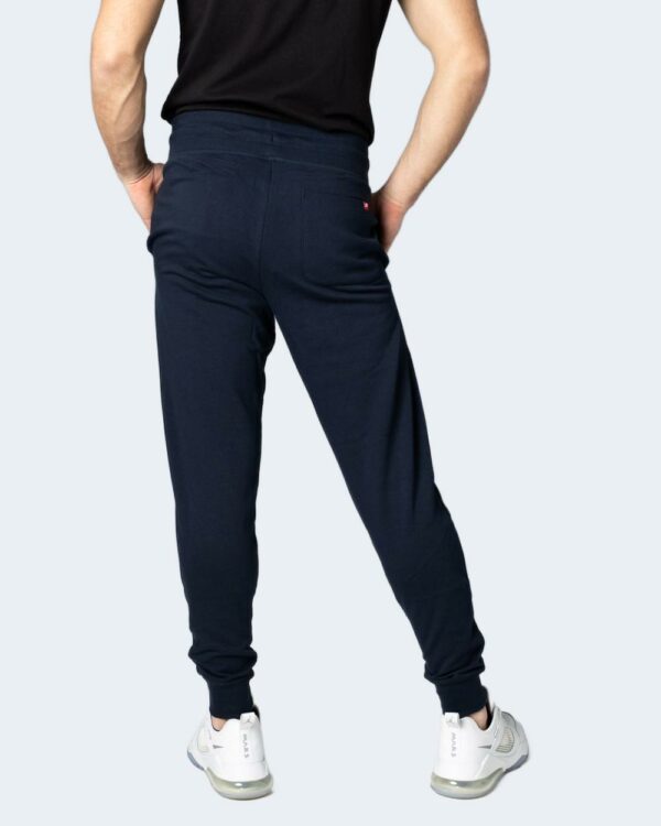Pantaloni sportivi New Balance ESSENTIALS STACKED LOGO SWEATPANTS Blu - Foto 3