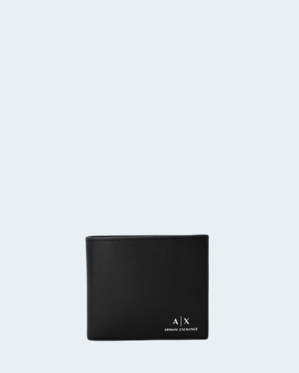Portafoglio con portamonete Armani Exchange BIFOLD W/COIN POCKET Nero - Foto 1