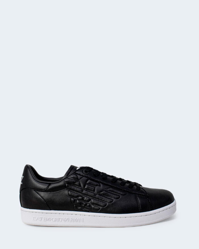 Sneakers Ea7 TINTA UNITA CON LOGO Black-White – 73072