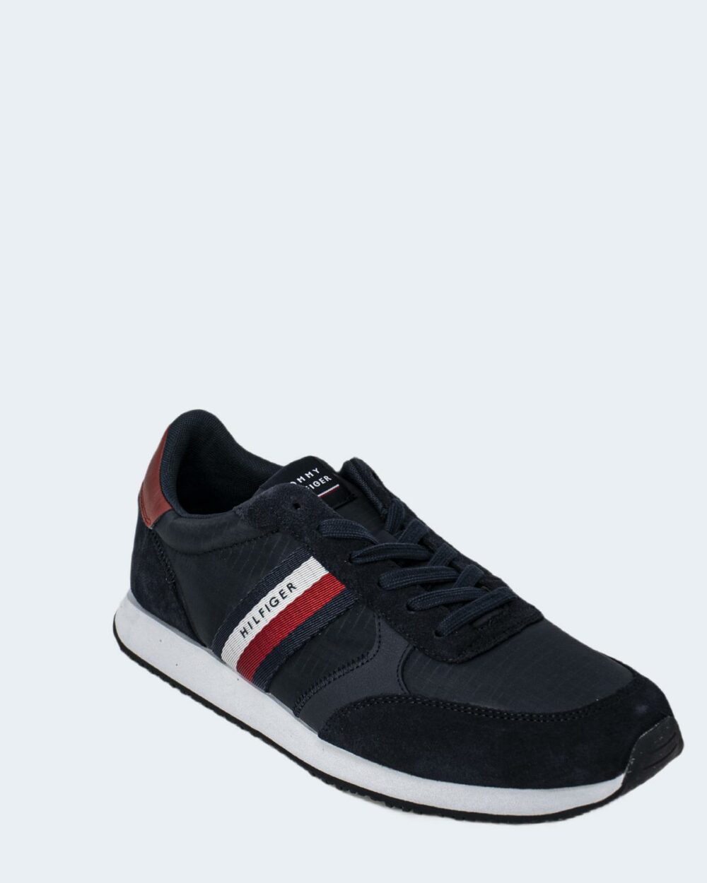 Sneakers Tommy Hilfiger RUNNER LO MIX RIPSTOP Blu - Foto 3