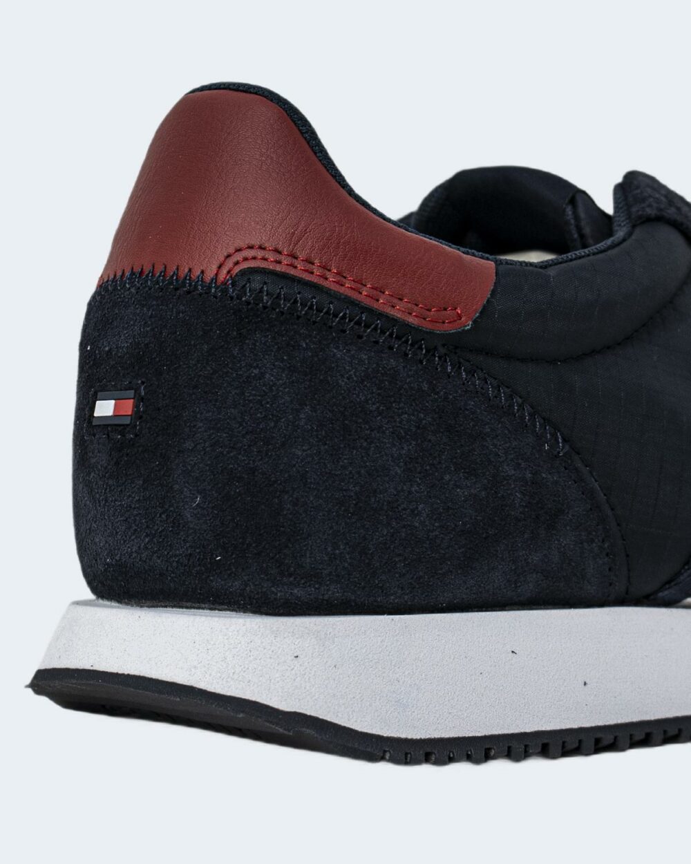 Sneakers Tommy Hilfiger RUNNER LO MIX RIPSTOP Blu - Foto 5