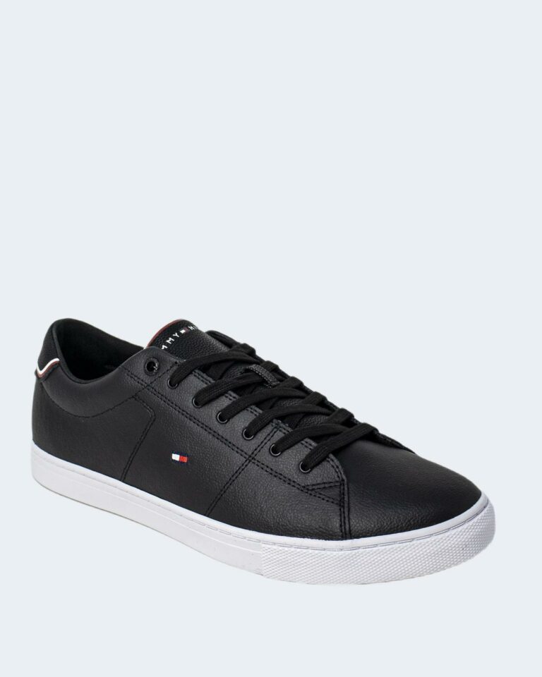 Sneakers Tommy Hilfiger ESSENTIAL LEATHER Nero - Foto 3