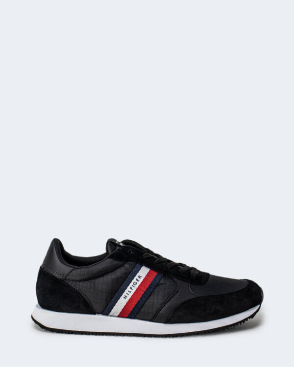 Sneakers Tommy Hilfiger RUNNER LO MIX RIPSTOP Nero - Foto 1