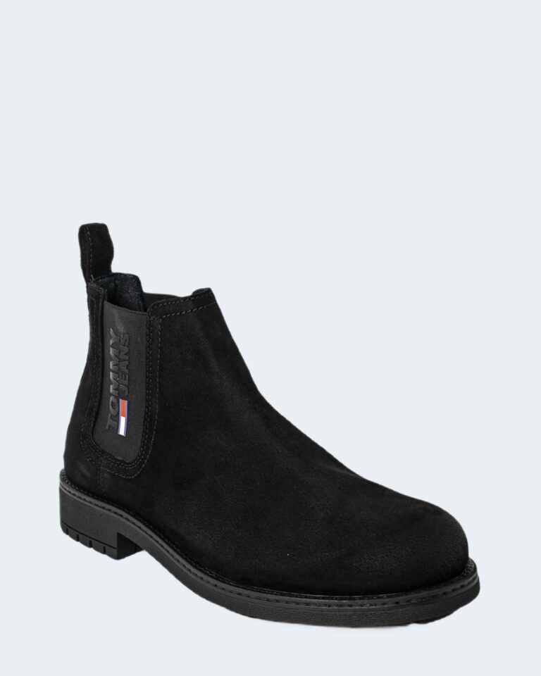 Stivaletti Tommy Hilfiger Jeans CLASSIC TOMMY JEANS CHELSEA BOOT Nero - Foto 3