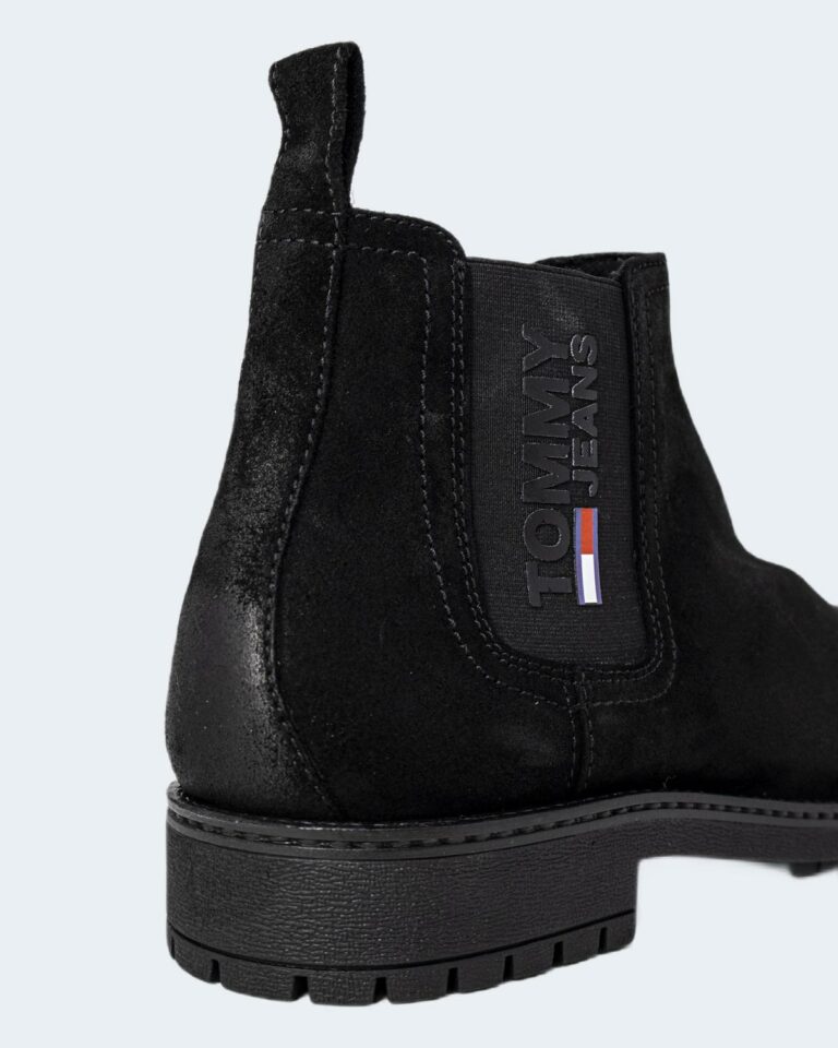 Stivaletti Tommy Hilfiger Jeans CLASSIC TOMMY JEANS CHELSEA BOOT Nero - Foto 4