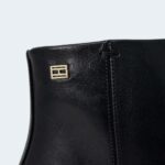 Stivali Tommy Hilfiger FLAG STUD HIGH HEEL BOOT Nero - Foto 4
