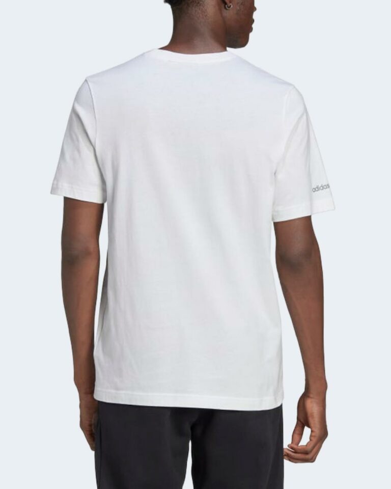 T-shirt Adidas OUTLINE LOGO T Bianco - Foto 2