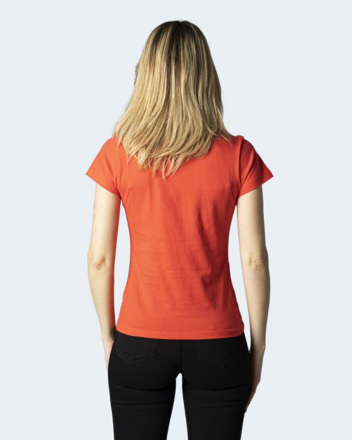 T-shirt Calvin Klein SHRUNKEN INSTITUTION Corallo – 80903