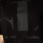 T-shirt Calvin Klein Jeans BOLD MONOGRAM TEE Nero - Foto 3